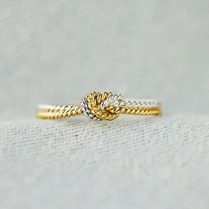 TiedForever™ | Liefdesknoop ring